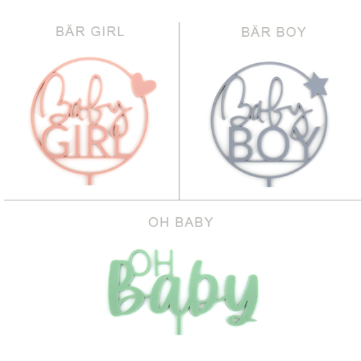 Caketopper - Baby
