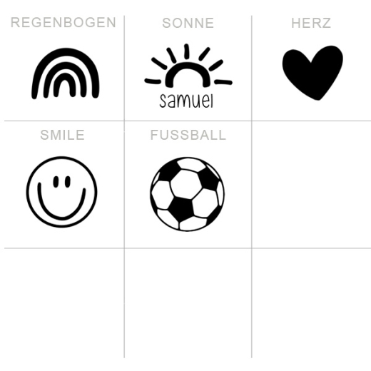 Caketopper - Schulkind eckig Caketopper - Schulkind eckig