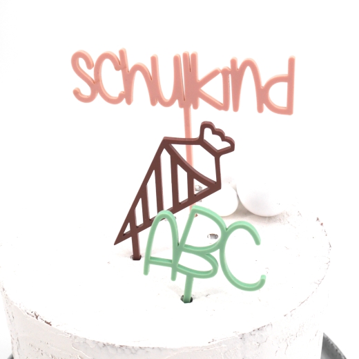 Caketopper - Schule