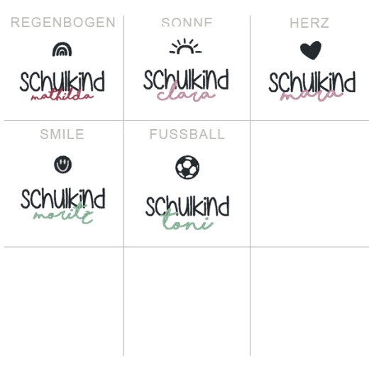 Shirt - Schulkind mit Minisymbol