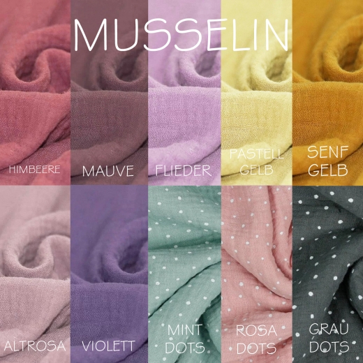 Halstuch - Musselin Teen l Adult