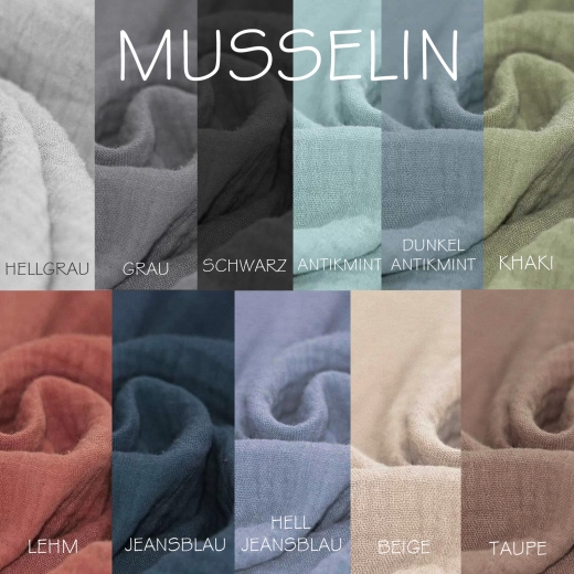 Halstuch - Musselin Teen l Adult