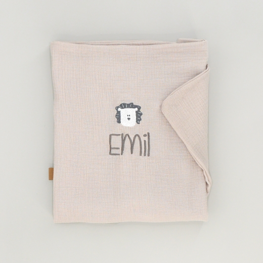 Baby Musselindecke - Mini Motiv