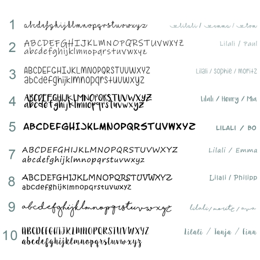 Schnullerband - Musselin