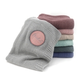 Baby Strickdecke - Button