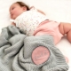 Baby Strickdecke - Button