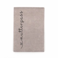 Mutterpass Hülle - Schriftzug